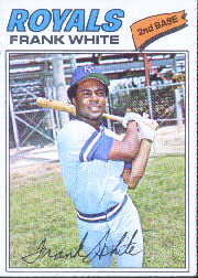 1977 Topps Baseball Cards      117     Frank White